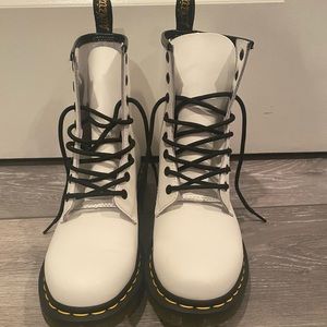 White Dr. Martens